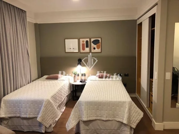 Imagem Flat disponível para venda no Transamérica Executive Bela Cintra no Jardim Paulista, com 30m², 1 dormitório e 1 vaga de garagem