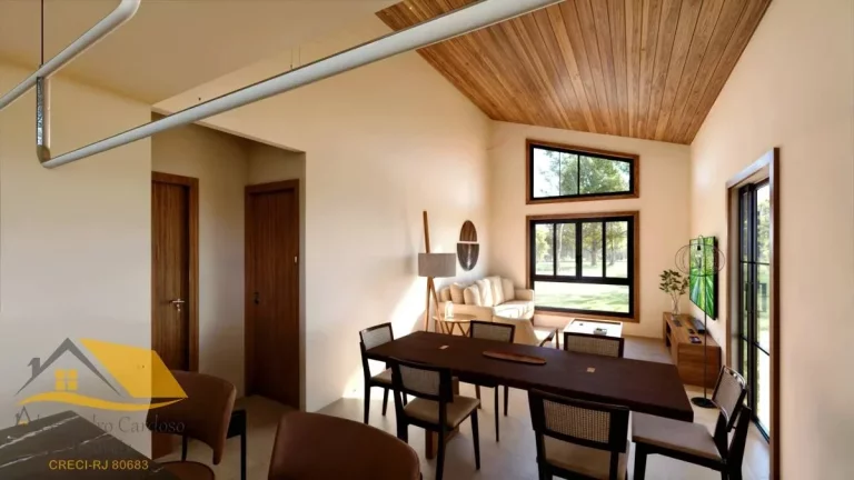 Imagem (LANÇAMENTO) Casa de Campo com 150 mts², Piscina, Sauna e Área Gourmet