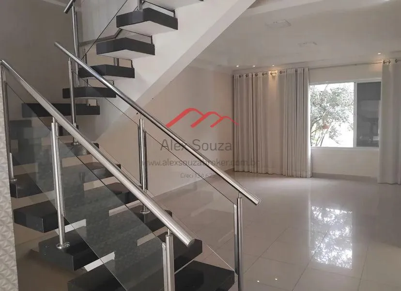 Imagem Sobrado em Condomínio para Venda em Sumaré, Residencial Real Parque Sumaré, 3 dormitórios, 1 suíte, 3 banheiros, 4 vagas