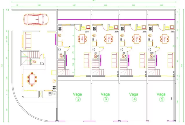 Imagem Geminado | Três Rios do Sul | 3 quartos (1 suíte) | 140m²