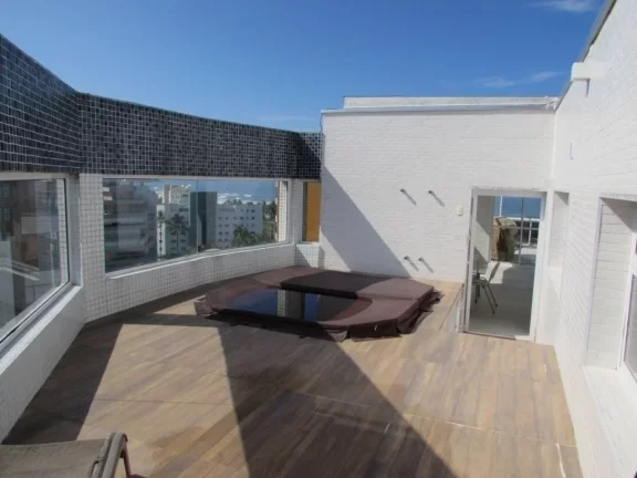 Imagem Cobertura à venda Riviera módulo 3 p?(C) na areia com vista para o mar.