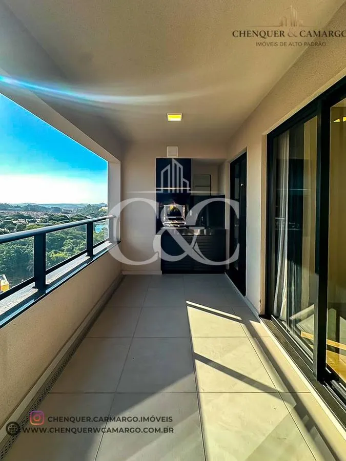 Imagem Apartamento para alugar no Chronos Residencial Jundiaí, 95m², vista Serra do Japi e 2 vagas
