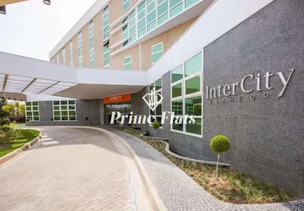 Imagem Flat disponível para venda no Hotel Intercity Vinhedo, com 20m², 1 dormitório e 1 vaga