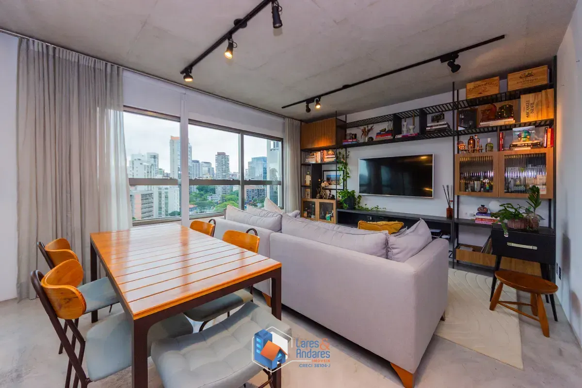 Imagem Loft para venda em Vila Olímpia com 1 quarto, sendo 1 suíte, 70m²