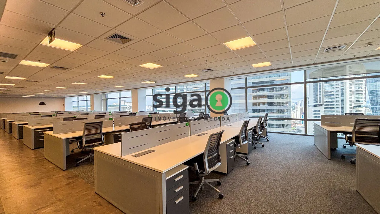 Imagem Laje Corporativa Mobiliada AAA | 1.473 m² | Alto Padrão