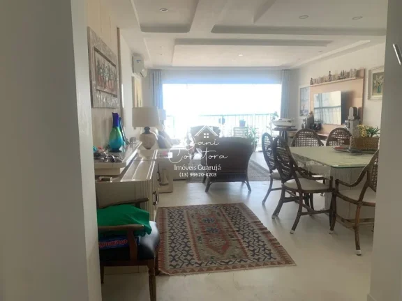 Imagem Apartamento com vista para o mar e lazer Pitangueiras: 3 quartos, 1 suite, 2 salas, 3 banheiros, 2 vagas, 171m². Aproveite!