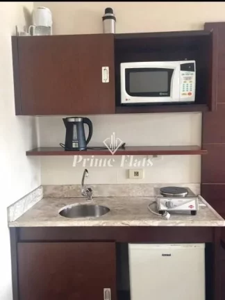Imagem Flat disponível no Transamérica Executive Chácara Santo Antônio, com 28m², 1 dormitório e 1 vaga