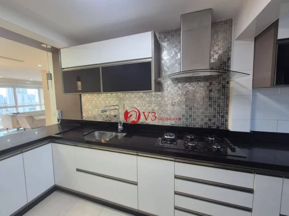 Imagem Apartamento a venda na Vila Carrãorão 155metros/3suites/3vagas livres/Mobiliado