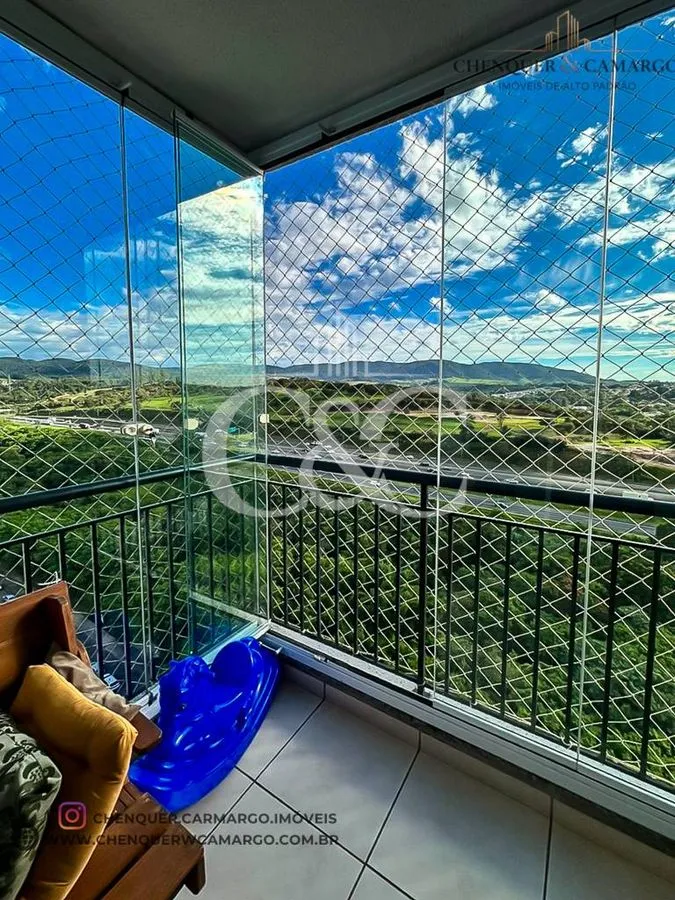 Imagem Apartamento à venda no Flex Jundiaí, 66m², varanda fechada e vista Serra do Japi