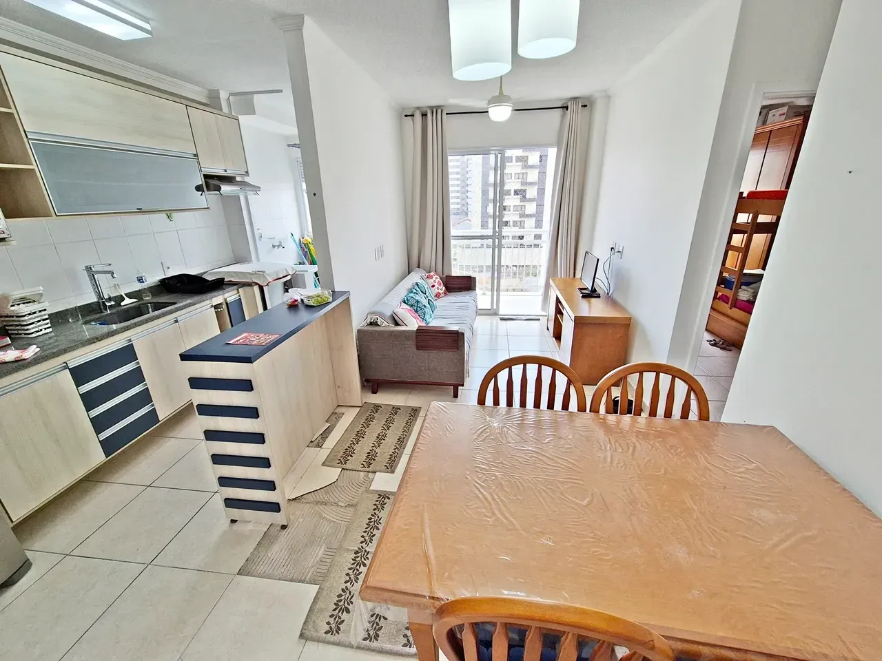 Imagem Apartamento com 2 Quartos à Venda, 53 m² em Mirim - Praia Grande