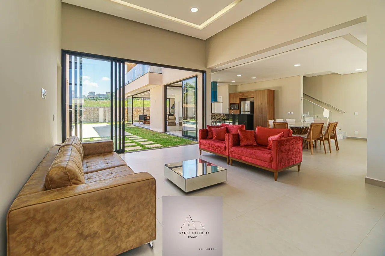 Imagem Incrível oportunidade: Casa de alto padrão no Condomínio Villas do Golfe em Itu - 4 quartos, 4 suítes, 1 sala - Venda/Locação