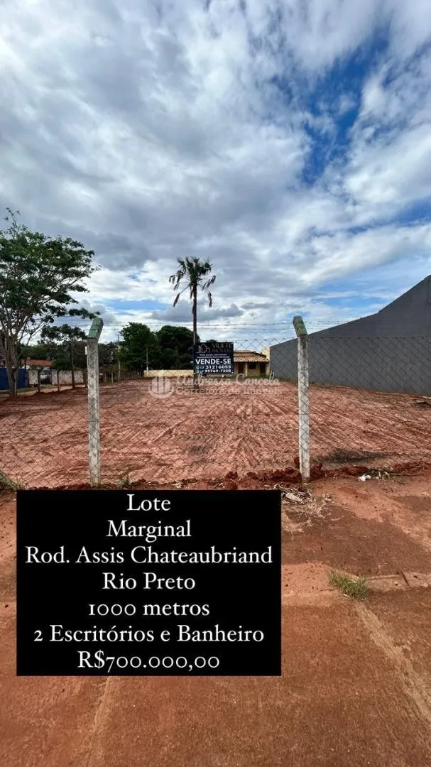 Imagem Área à venda, 1000 m² por R$ 900.000,00 - Condomínio São João I (Zona Rural) - São José do Rio Preto/SP