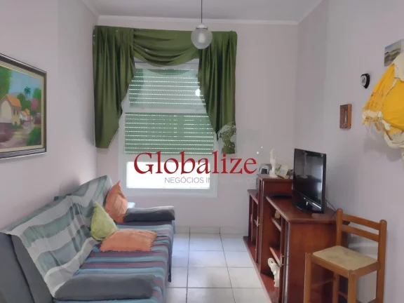 Foto do imóvel Apartamento com 1 dormitório na Aparecida em Santos R$ 320.000,00