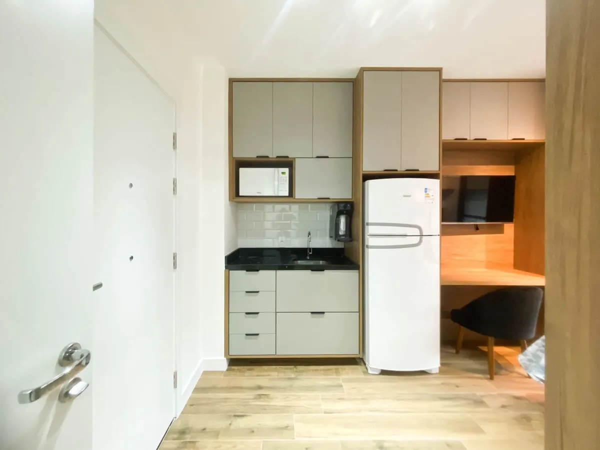Imagem Apartamento com 1 Quarto para alugar, 30m² - Pinheiros