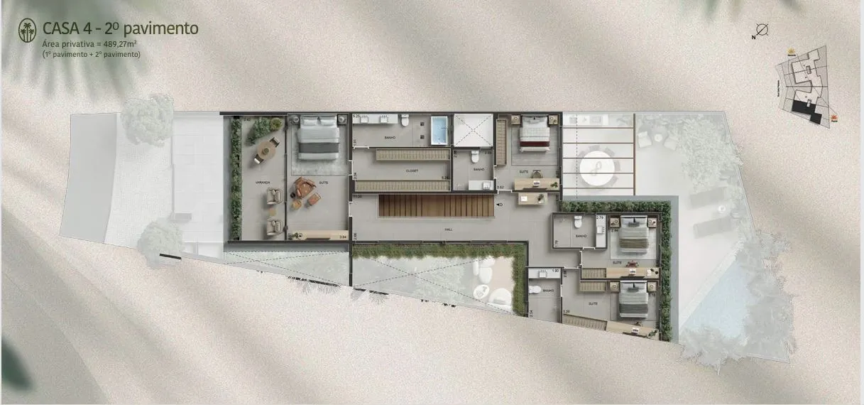 Imagem Casas Ibitá São Conrado: Luxo, Exclusividade e Alta Valorização