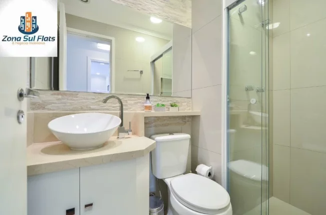 Imagem Apartamento à Venda Em Santo Amaro Com 2 Dormitórios Sendo 1 Suíte e 2 Vagas