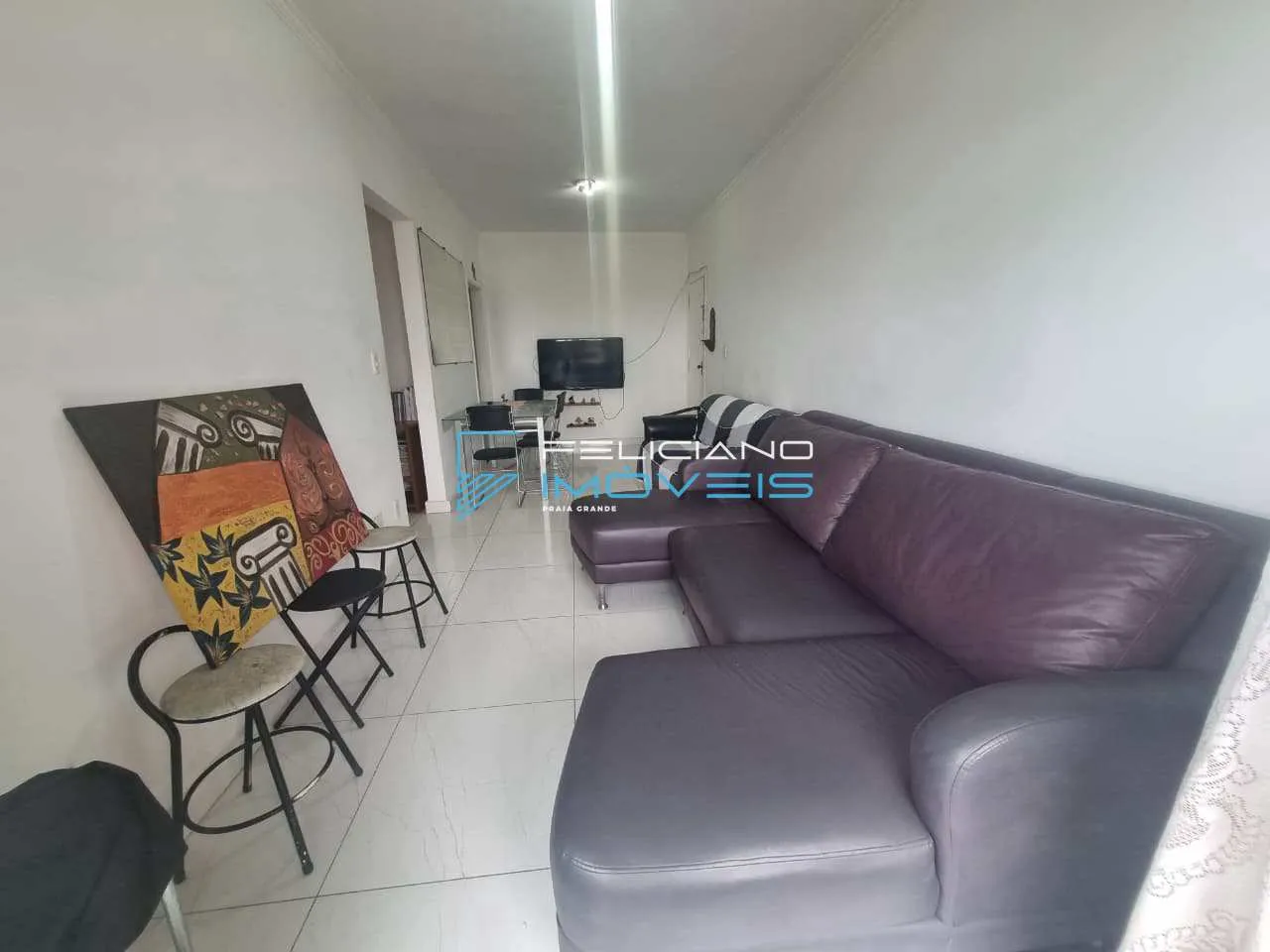 Imagem Apartamento com 1 quarto, Balneário Maracanã, Praia Grande - R$ 330 mil, Cod: 6526