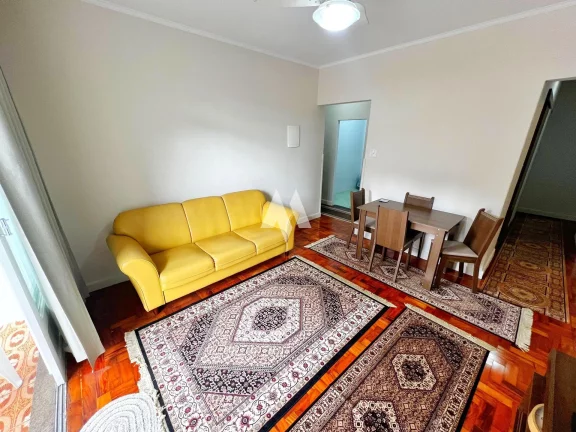 Imagem Apartamento com varanda e de frente no gonzaga - 03 dormitórios