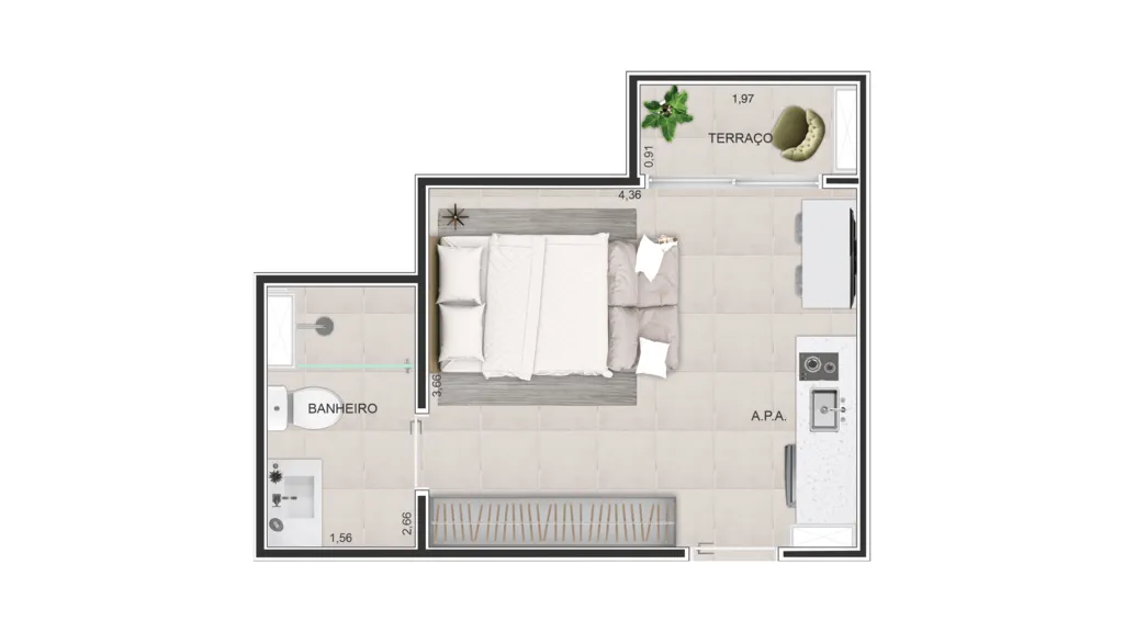Imagem Laris Buriti - Apartamento à venda no bairro Vila Parque Jabaquara - São Paulo/SP