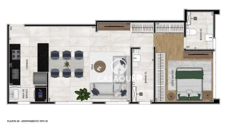Imagem Apartamento com 1 dormitório à venda, 64 m² - Funcionários - Belo Horizonte/MG