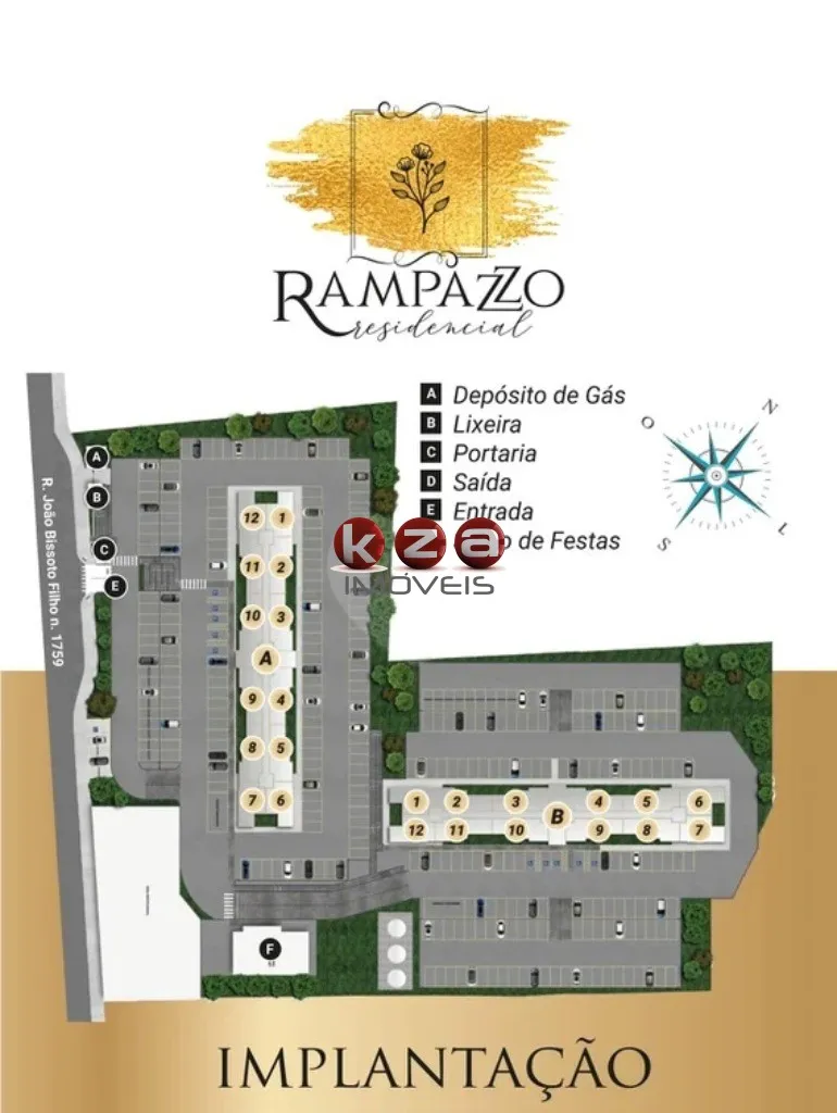 Imagem Imperdível apartamento à venda em Valinhos-SP, Condomínio Residencial Rampazzo: 2 quartos, 1 suíte, 51m² - Agende sua visita!