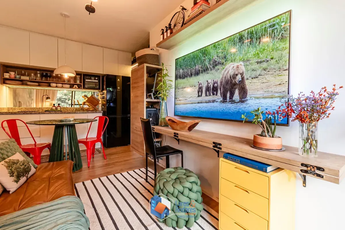 Imagem Apartamento para venda em Pinheiros com 1 quarto, sendo 1 suíte, 32m²
