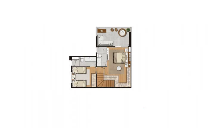 Imagem Apartamento com 2 Quartos à Venda, 66 m²em José Menino - Santos