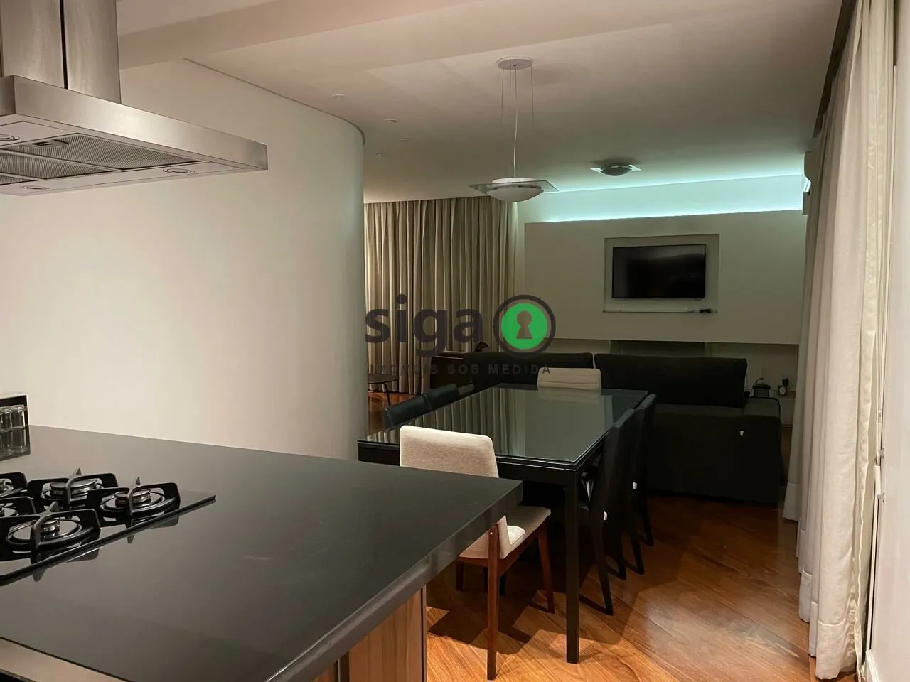 Imagem Apartamento á Venda 160 m², 3 quartos e Mobiliado- Vila Andrade