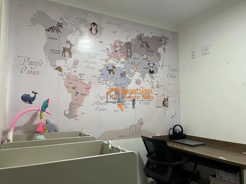 Imagem Apartamento com 3 dormitórios à venda, 60 m² por R$ 548.000,00 - Picanço - Guarulhos/SP