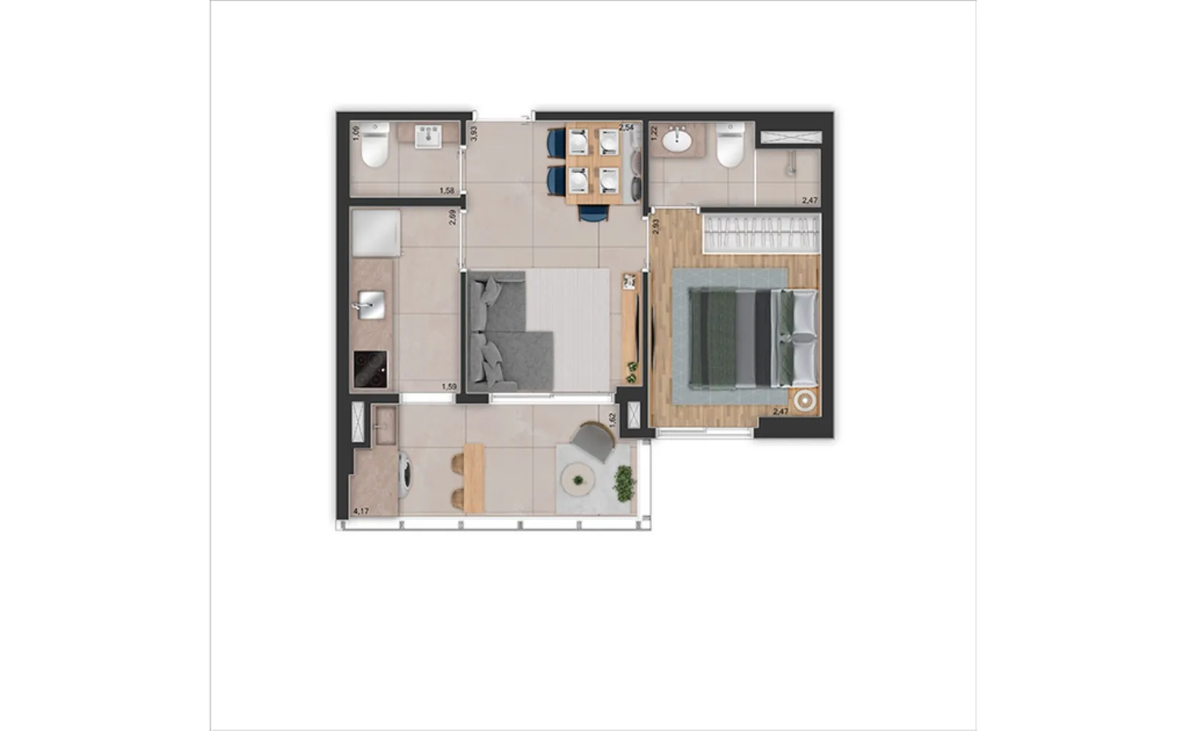 Imagem APARTAMENTO RESIDENCIAL em São Paulo - SP, Campo Belo