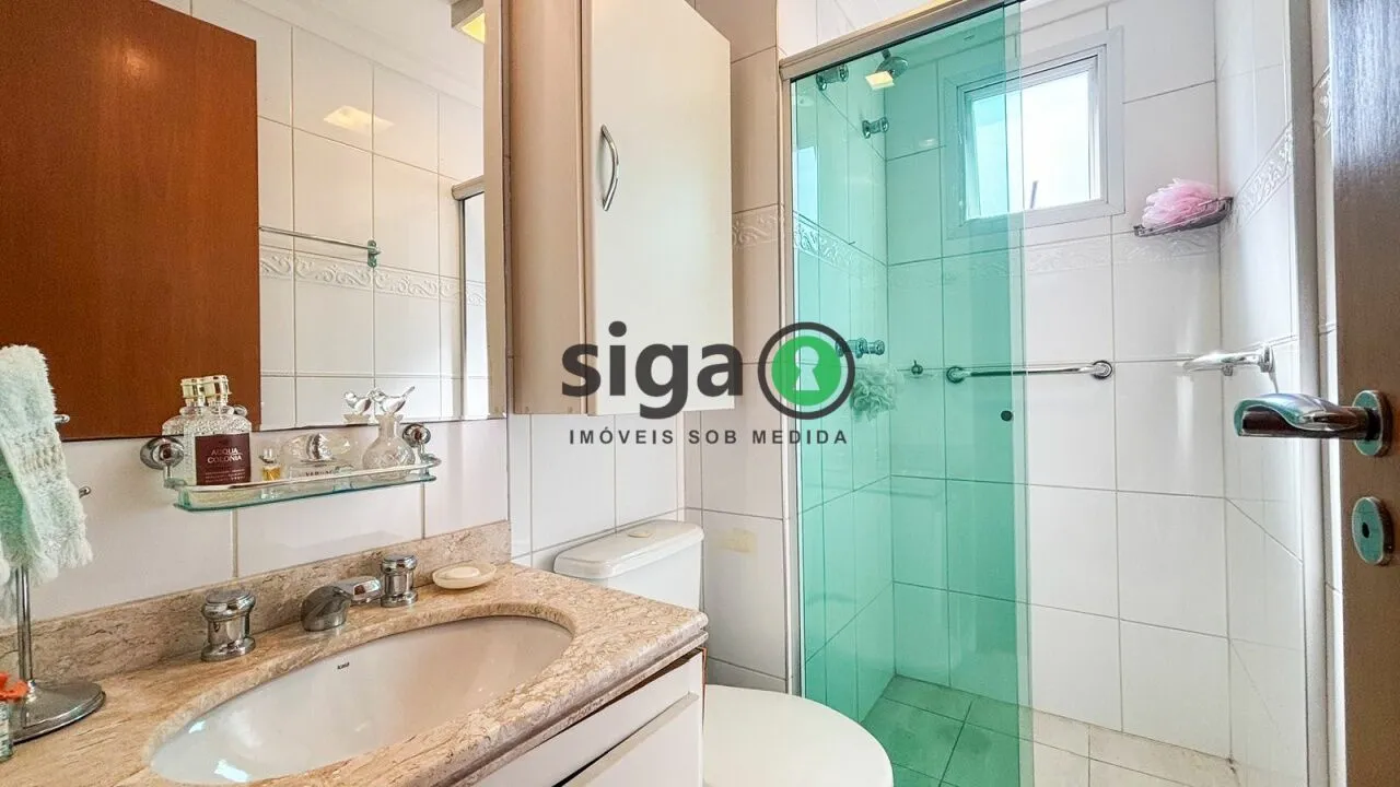 Imagem Apartamento á venda 100m² com 3 quartos, 2 vagas, localizado na Chácara Santo Antônio.