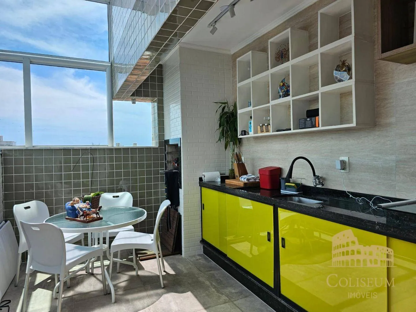 Imagem "Cobertura de l na Praia Grande- Vista Mar e Lazer Privativo. Agende sua Visita."