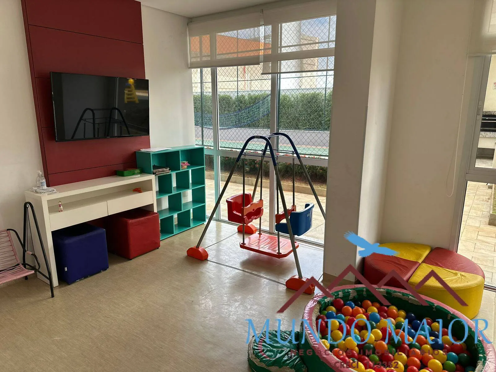 Imagem Apto Mobiliado no Parque das Nações: 57m², 1 Suíte, Varanda Envidraçada !!!