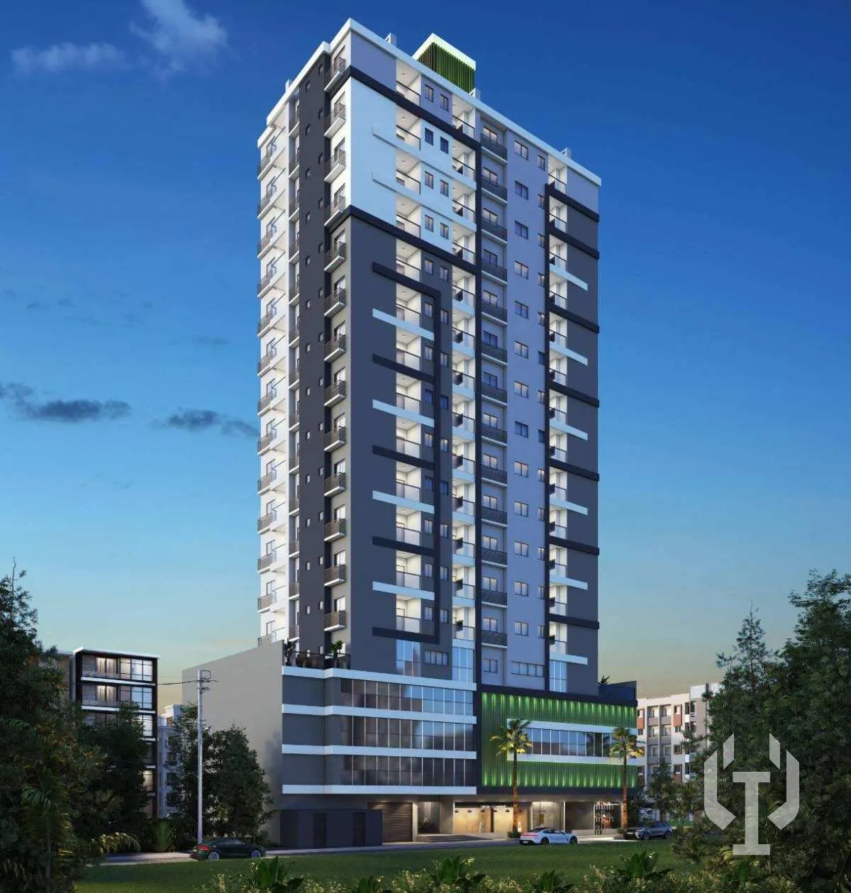 Foto do imóvel Apartamento à venda, no Alfa romeo em Itapema, Morretes, com 2 quartos, 67m2
