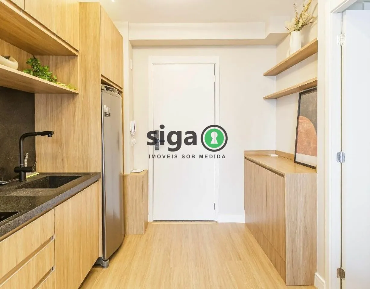 Imagem Apartamento 30m² mobiliado para locação, localizado na Vila Olímpia.