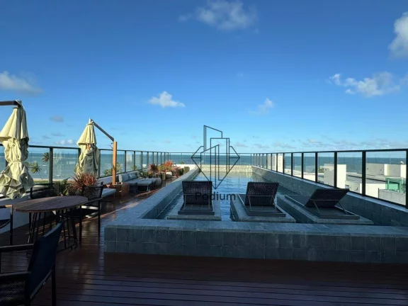Imagem Flat mobiliado à 80m da praia do Bessa - FL0605