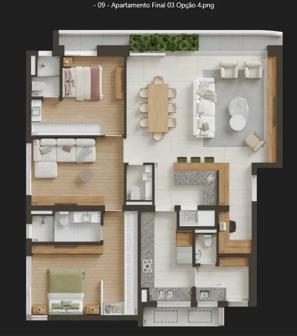 Imagem Apartamento em Menino Deus