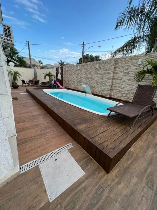 Foto do imóvel Jardins de Monet: casa triplex 260 m² e 4 quartos em Rua Cartunista Millôr Fernandes - Recreio dos Bandeirantes, Rio de Janeiro - RJ