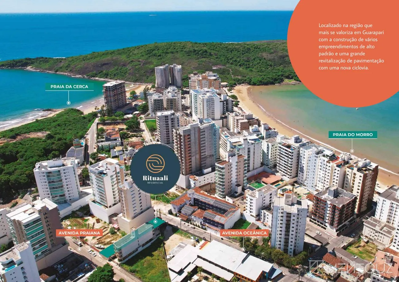 Imagem O seu novo lar na Praia do Morro: Apartamento de 3 quartos no Edifício Ritulli, garantia Meneguz Imóveis