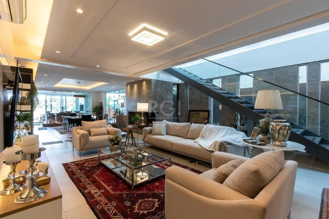Imagem Casa Condominio Terra Ville para Venda - 339.3m², 4 suites, 6 vagas - e fundo lago.