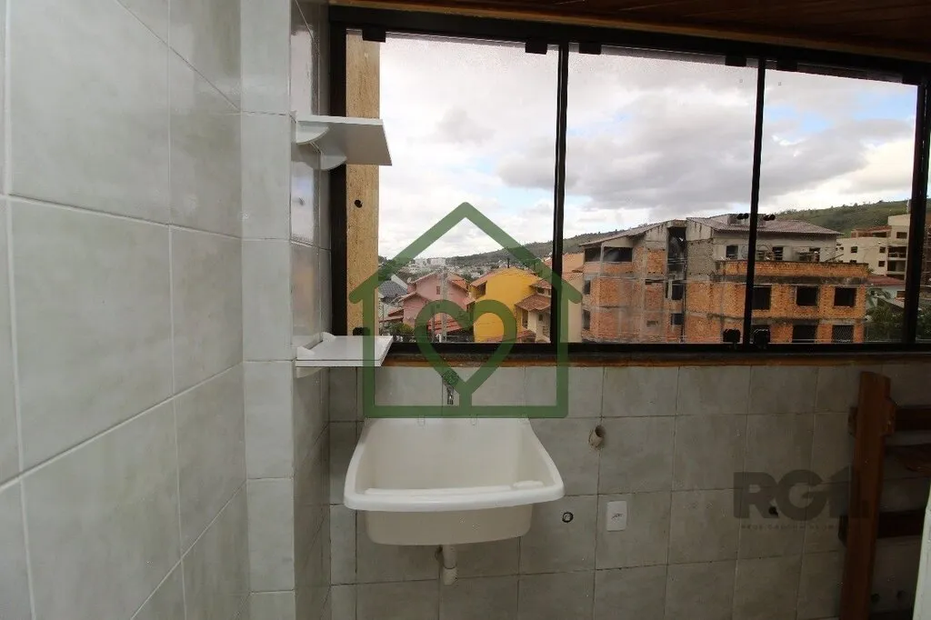 Imagem Apartamento localizado no bairro Morro Santana, com 55,02m² no 3º andar, frente. Imóvel com 02 do...