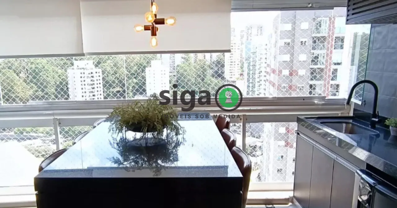 Imagem Apartamento de 173m2, 3 suites e 3 vagas à venda no Panamby