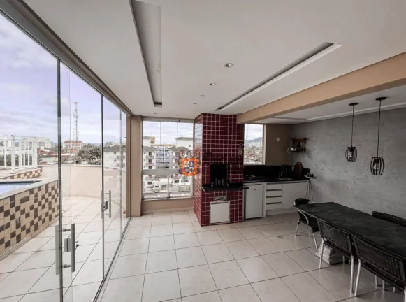 Imagem Cobertura com 3 dormitórios à venda, 172 m² por R$ 1.100.000 - Maitinga - Bertioga/SP