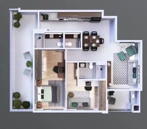 Imagem APARTAMENTO RESIDENCIAL em SÃO JOSÉ - SC, KOBRASOL