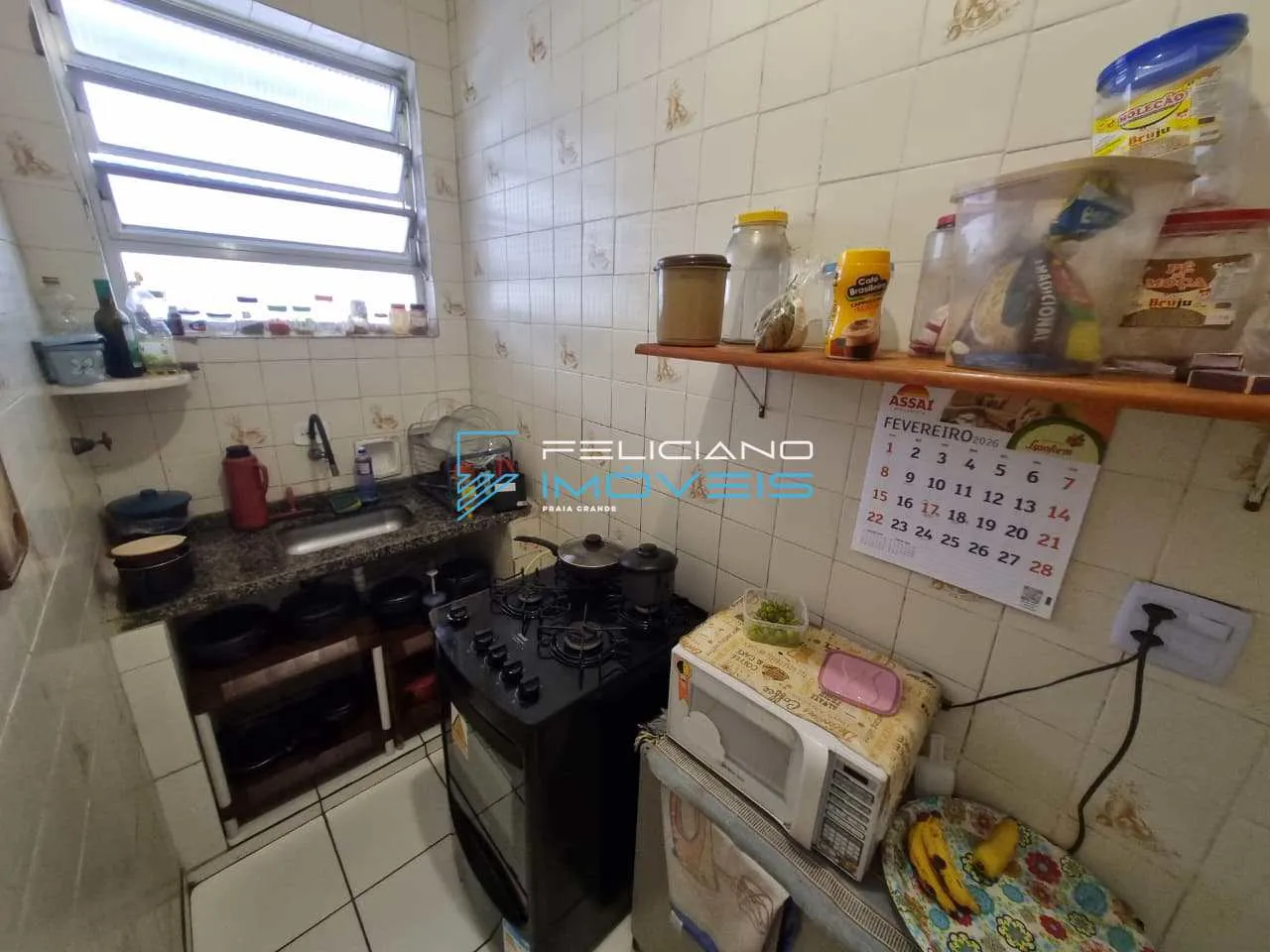 Imagem Apartamento com 2 quartos, Guilhermina, Praia Grande - R$ 298 mil, Cod: 7007