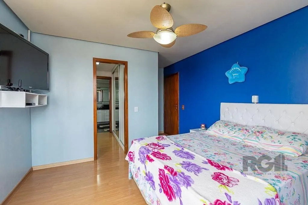 Imagem Apartamento semi mobiliado, 3 dormitórios, 1 suíte, 1 vaga, bairro Vila Eunice Nova