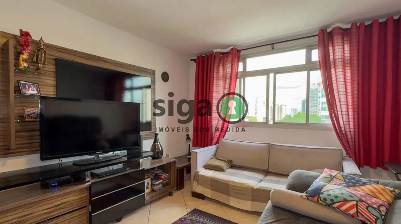 Foto do imóvel Apartamento Mobiliado com 2 Quartos no Brooklin Próximo ao Metrô.
