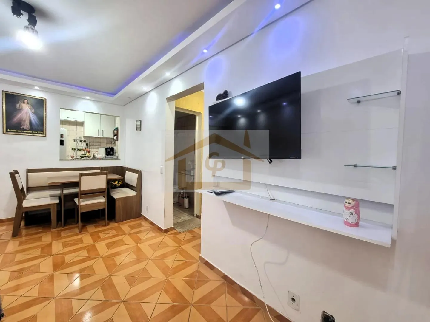 Imagem Apartamento de 57 m² com varanda, 2 quartos, 1 vaga