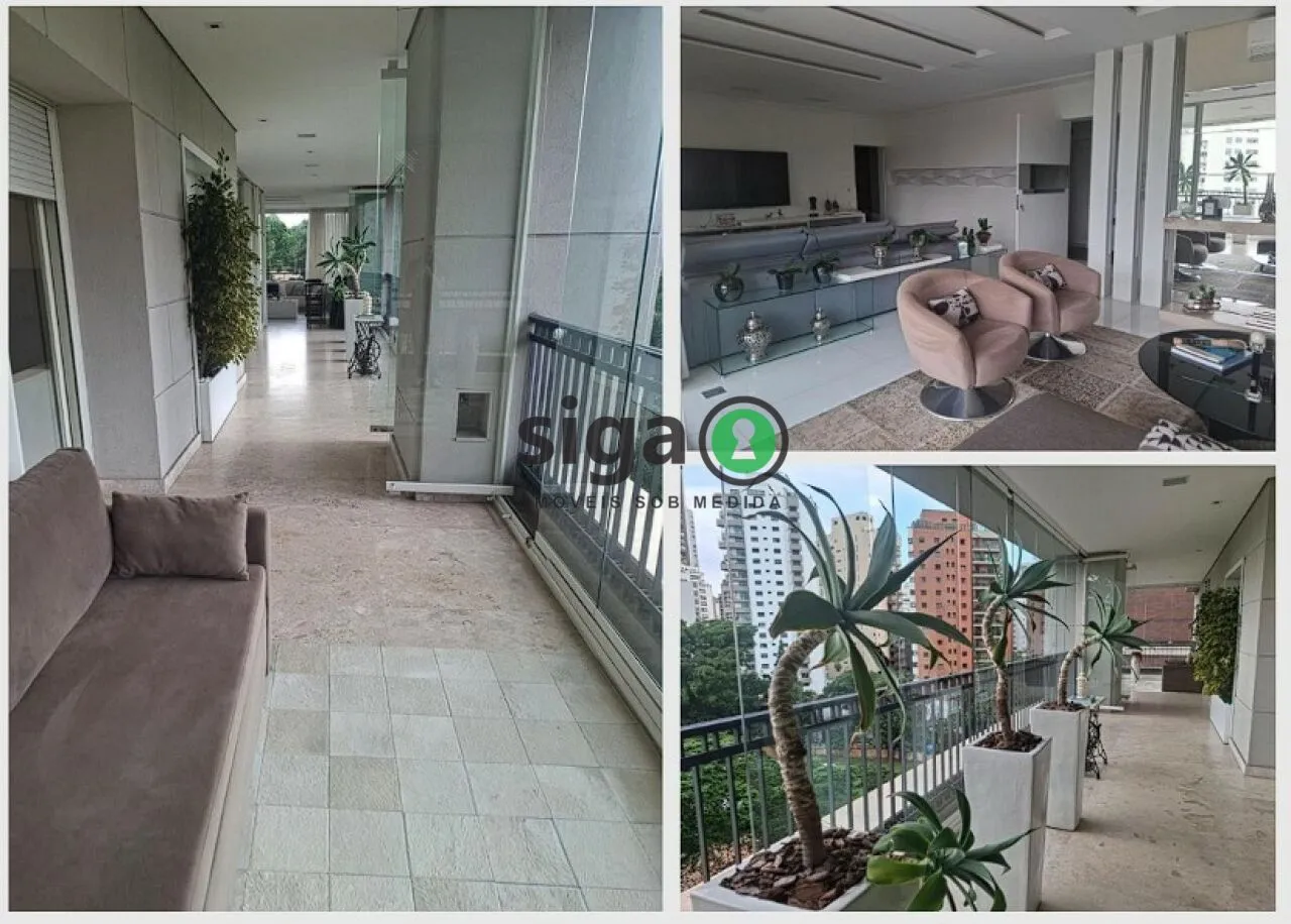 Imagem Apartamento a venda em MOEMA PÁSSAROS com 4 quartos / 4 suítes