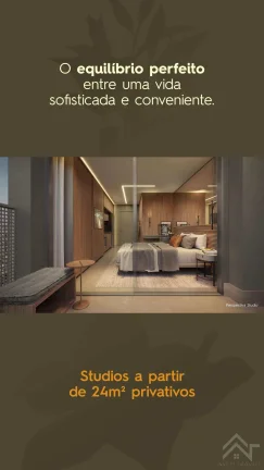 Imagem Apartamento Studio 25m2 Vila Nova Conceição
